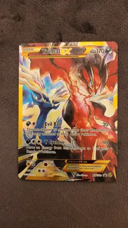 Pokemon Yveltal EX 2017 Promo XY150a Full Art Excellent LP close to NM - Image 1