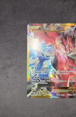 Pokemon Yveltal EX 2017 Promo XY150a Full Art Excellent LP close to NM - Image 2