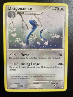 Pokemon TCG Dragonair 52/146 Legends Awakened 2008 Uncommon Regular - Image 1