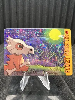 Pokemon Vintage Pocket Monsters Vending HOLO Prism Sticker Bandai 1999 Nintendo - Image 1