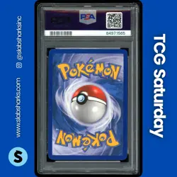 2010 POKEMON HEARTGOLD & SOULSILVER TRIUMPHANT #91/102 ABSOL PRIME HOLO PSA 8 - Image 2