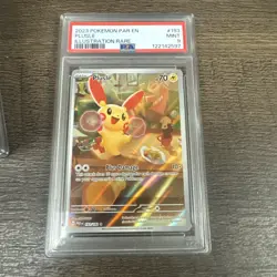 2023 Pokemon Plusle Illustration Rare #193 PSA 9 Mint Paridox Rift - Image 1