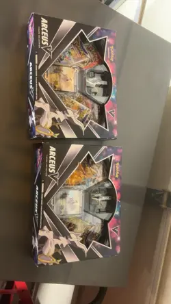 Pokemon TCG Arceus V Figure Box - 2 Pack - Image 1