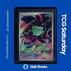 2025 POKEMON MEGA EVOLUTION #133/132 BULBASAUR ILLUSTRATION RARE PROMO - Image 1