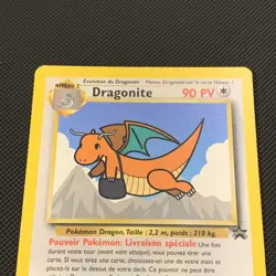 Pokemon Dragonite 5 FRENCH 1st Movie Black Star Promo - Very Rare - dmg - Image 5