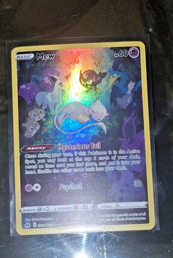 🔥Pokemon TCG WOTC Mew GG10/GG70 Crown Zenith: Galarian Gallery Holo full Art - Image 1