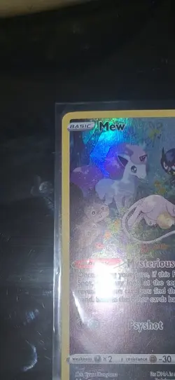 🔥Pokemon TCG WOTC Mew GG10/GG70 Crown Zenith: Galarian Gallery Holo full Art - Image 3