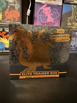 Authentic Pokemon Champions Path Rare Elite Trainer Box Factory Sealed ETB - Image 1