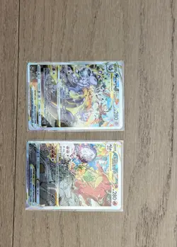 Charizard VSTAR SWSH262 & Mewtwo GG44/GG70 NM Pokemon Black Star Promo - Image 1