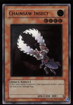 Chainsaw Insect SOI-EN021 EURO Ultimate Rare Yu-Gi-Oh - Image 1