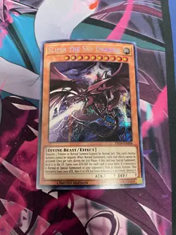 YUGIOH - SLIFER THE SKY DRAGON - SECRET RARE - TN19 - NM - LIMITED EDITION - Image 1