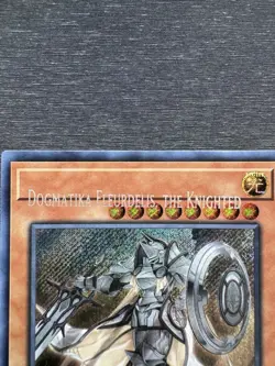 YuGiOh! Dogmatika Fleurdelis The Knighted ROTD - Misprint Name Shift 1st Ed NM - Image 3