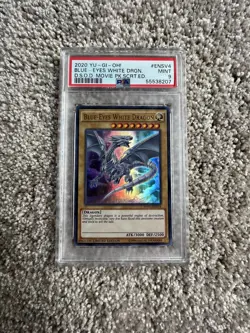 Yugioh - Blue-Eyes White Dragon - MVP1-ENSV4 - Ultra Rare - PSA 9 - Image 1