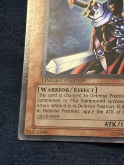 Yugioh Total Defense Shogun CT1-EN001 Secret Rare MISPRINT Limited Edition - Image 5