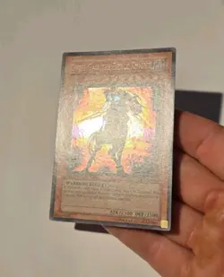 Swift Gaia the Fierce Knight CT1-EN004 MISPRINT Super Rare LP - Image 4