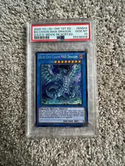 Yu-Gi-Oh! TCG Blue-Eyes Chaos MAX Dragon The Dark Side of Dimensions - PSA 10 - Image 1