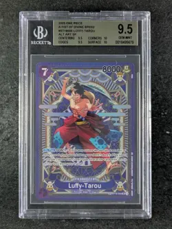 2025 One Piece LUFFY-TAROU ST18-005 (OP-11) Special Alt. Art SR JPN BGS 9.5 - Image 1