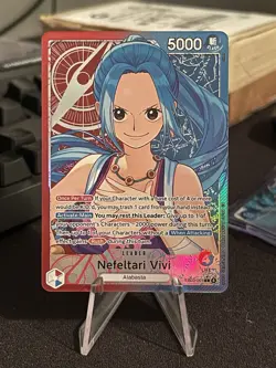 One Piece - Nefeltari Vivi EB03-001 (L) Alt Art Heroines Edition English NM/M - Image 1