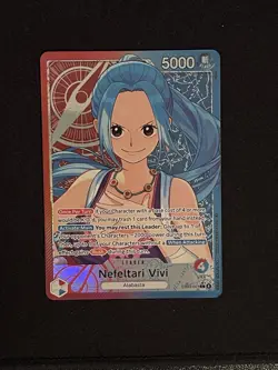 One Piece - Nefeltari Vivi EB03-001 (L) Alt Art Heroines Edition English NM/M - Image 2