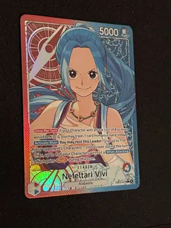 One Piece - Nefeltari Vivi EB03-001 (L) Alt Art Heroines Edition English NM/M - Image 4