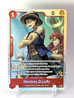Monkey.D.Luffy - OP14-013 OP14-013 SR One Piece The Azure Sea's Seven Foil NM - Image 1