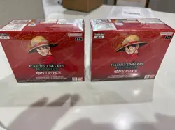 Lot of (2) One Piece English OP-13 Carrying On His Will Booster Boxes Sealed - Image 1