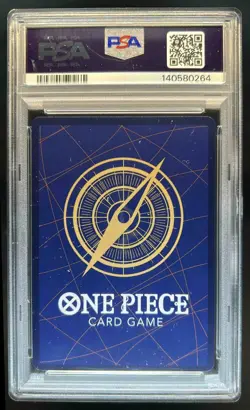 2025 One Piece Carrying On Will Monkey D Luffy Treasure Rare #OP11-058 PSA 10 - Image 2