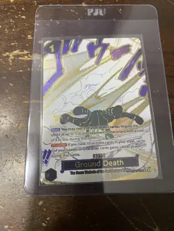 Ground Death (Alternate Art) OP14-096 Rare The Azure Sea's Seven One Piece VHTF - Image 1