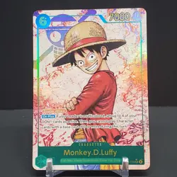 One Piece Monkey D. Luffy SEC OP13-118 Carrying On His Will English - Image 2