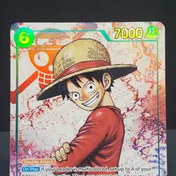 One Piece Monkey D. Luffy SEC OP13-118 Carrying On His Will English - Image 3