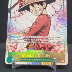 One Piece Monkey D. Luffy SEC OP13-118 Carrying On His Will English - Image 4