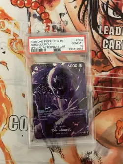 PSA 10 Zoro-Juurou OP12 #004 Special Alt Art One Piece 2025 - Image 2
