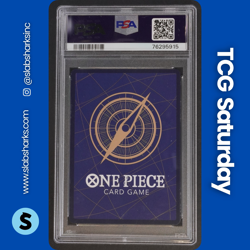 2022 ONE PIECE PILLARS OF STRENGTH #OP03-122 SOGEKING MANGA ART PSA 10 - Image 2