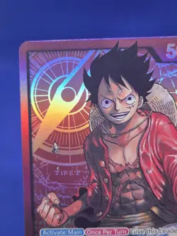 One Piece Starter Deck 1: Straw Hat Crew Monkey D Luffy ST01-001 Leader Eratta - Image 3