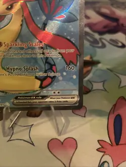 Pokemon TCG Milotic EX 2024 SV08 Surging Sparks Ultra Rare Holo Card #217/191 - Image 5