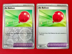 Air Balloon 079/086 Reverse Holo & normal- 2 Card Set- Black Bolt NM Pokemon TCG - Image 1