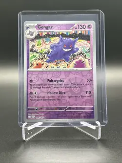 Gengar Reverse Holo NM 094/165 Scarlet & Violet 151 Pokemon Card - Image 1