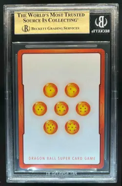 2024 Dragon Ball Super Card Fusion World Vegeta Gold Alt Art #02 BGS 10 PRISTINE - Image 2