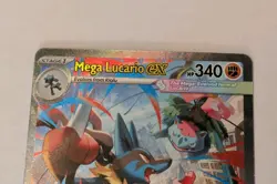 Pokemon Card Mega Lucario EX 179/132 Mega Evolution SIR - Image 2