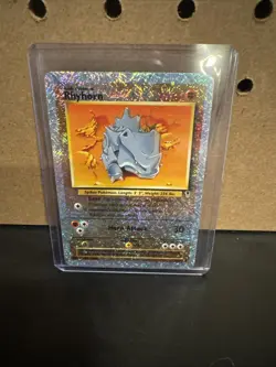 Rhyhorn 90/110 Legendary Collection Reverse Holo Pokemon Card TCG - Image 1