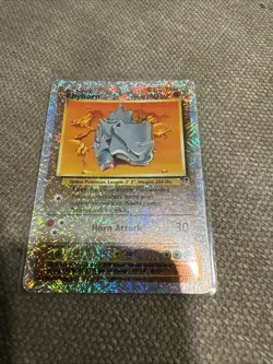 Rhyhorn 90/110 Legendary Collection Reverse Holo Pokemon Card TCG - Image 3