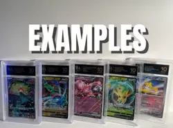 45-100$ GRADE 10 Pokemon Card Slab + 2 Sealed Booster Packs Guaranteed! - Image 2