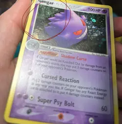 Pokemon TCG Gengar 5/92 Legend Maker Holo Card LP/NM 2006 - Image 3