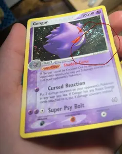 Pokemon TCG Gengar 5/92 Legend Maker Holo Card LP/NM 2006 - Image 4