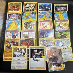 Pokemon TCG Celebrations 23 Card Lot. Flying Pikachu, Surfing Pikachu and more. - Image 2
