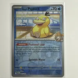 Misty’s Psyduck 045/182 Reverse Holo Card Destined Rivals DRI Pokemon TCG NM - Image 1