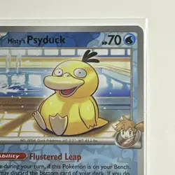 Misty’s Psyduck 045/182 Reverse Holo Card Destined Rivals DRI Pokemon TCG NM - Image 4