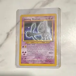 Pokemon Shining Mewtwo Neo Destiny Secret Rare Holo Card 109/105 2002 - Image 1