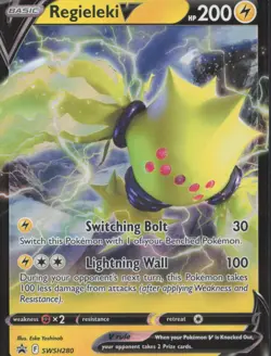 Pokemon TCG - Regieleki V - SWSH280 - SWSH: Sword & Shield Promo Cards (73) - Image 1