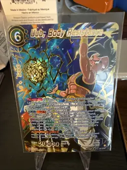 Dragon Ball Super Card Game Uub Body Resistance #bt21-052 SPR NM - Image 1
